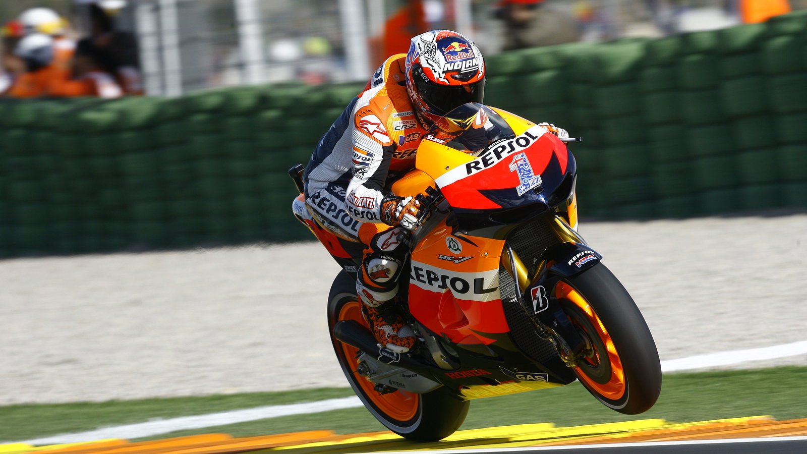 Stoner, Valencia MotoGP 2012