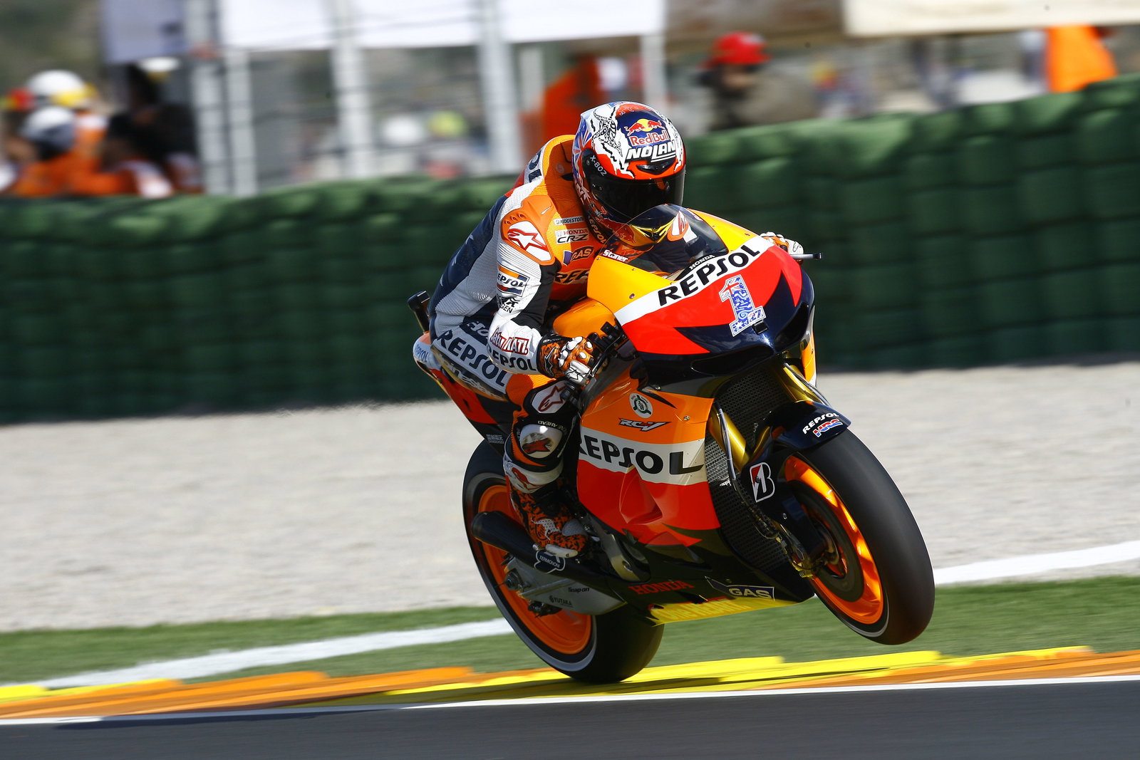 Stoner, Valencia MotoGP 2012