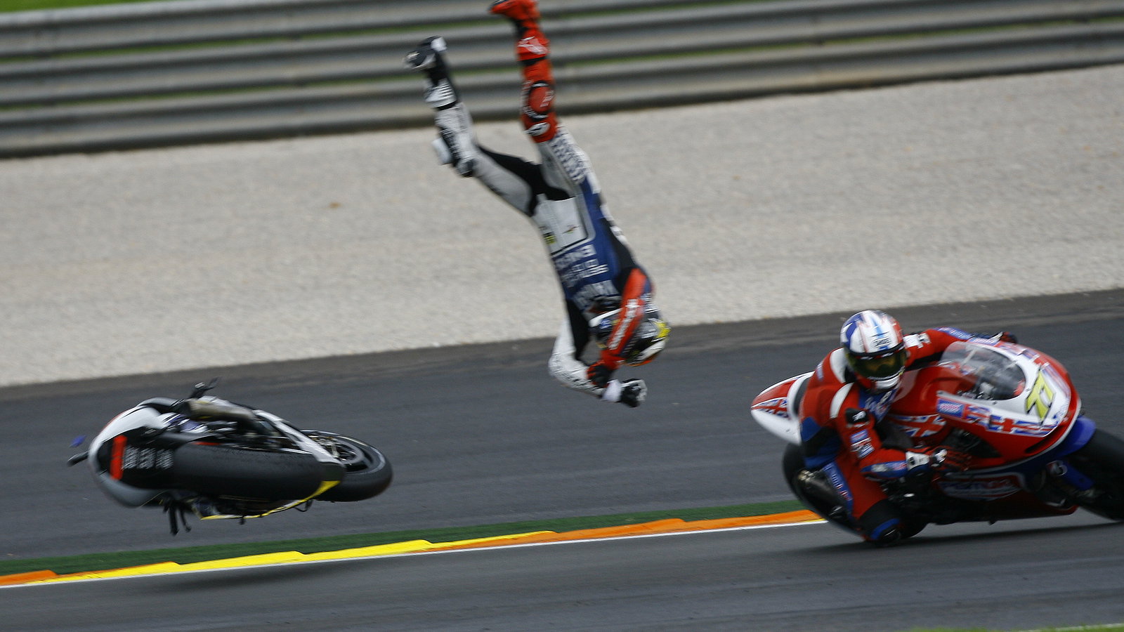 Lorenzo crash, Valencia MotoGP 2012