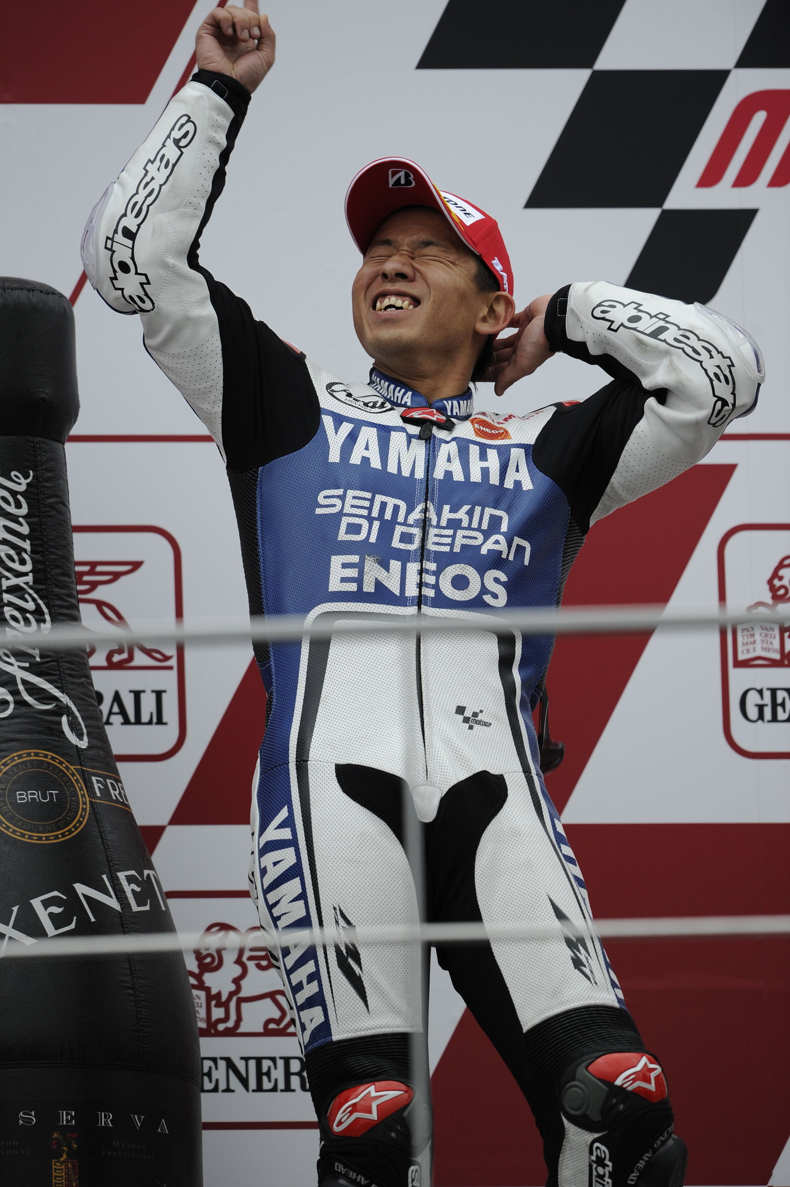 Nakasuga, Valencia MotoGP Race 2012
