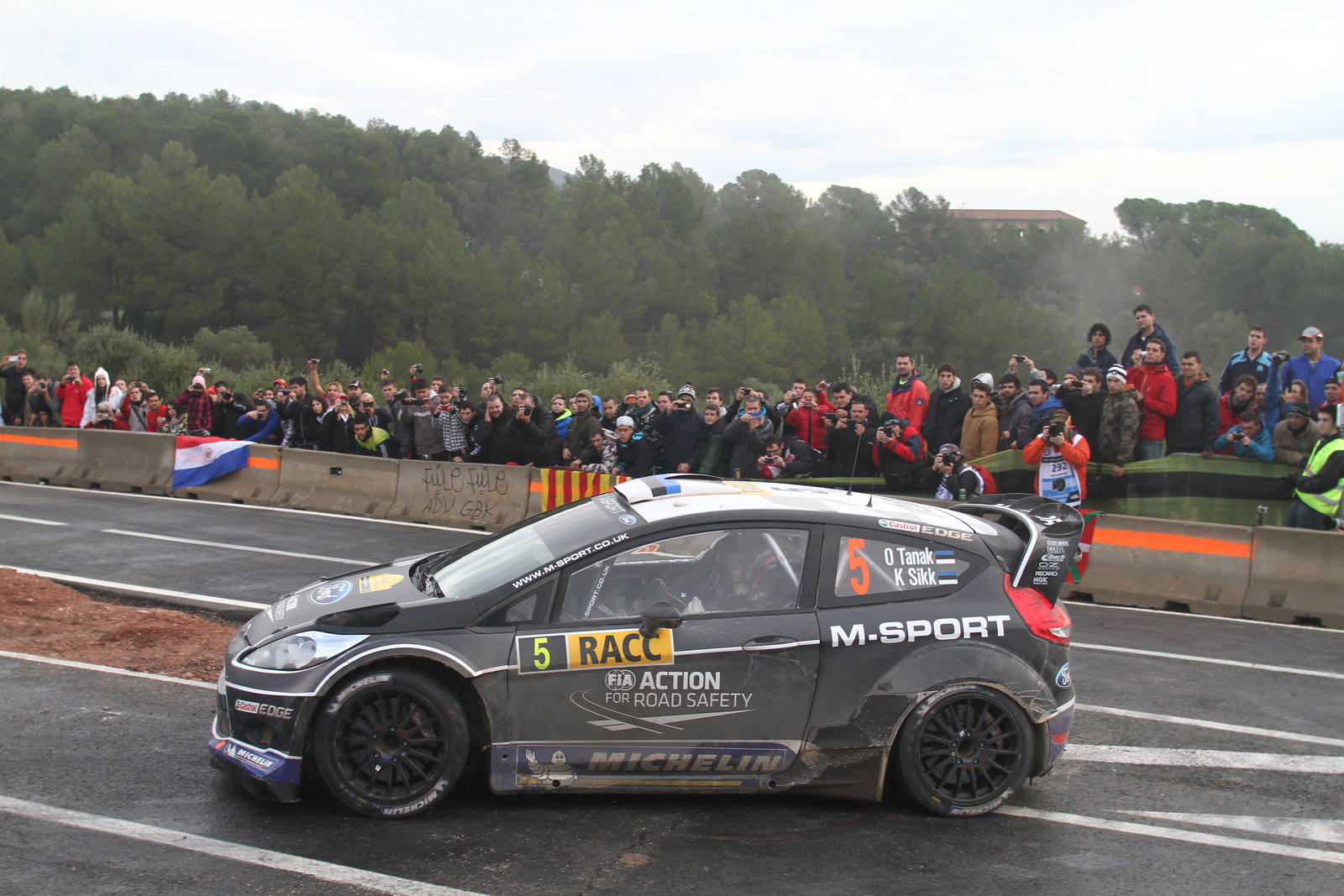 Ott Tanak (EST) Kuldar (EST), Ford Fiesta WRC, M-Sport World Rally Team