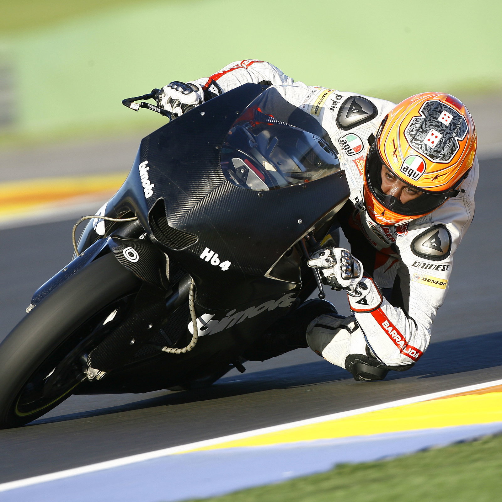 Gino Rea, Moto2 test,12th November 2012 Valencia