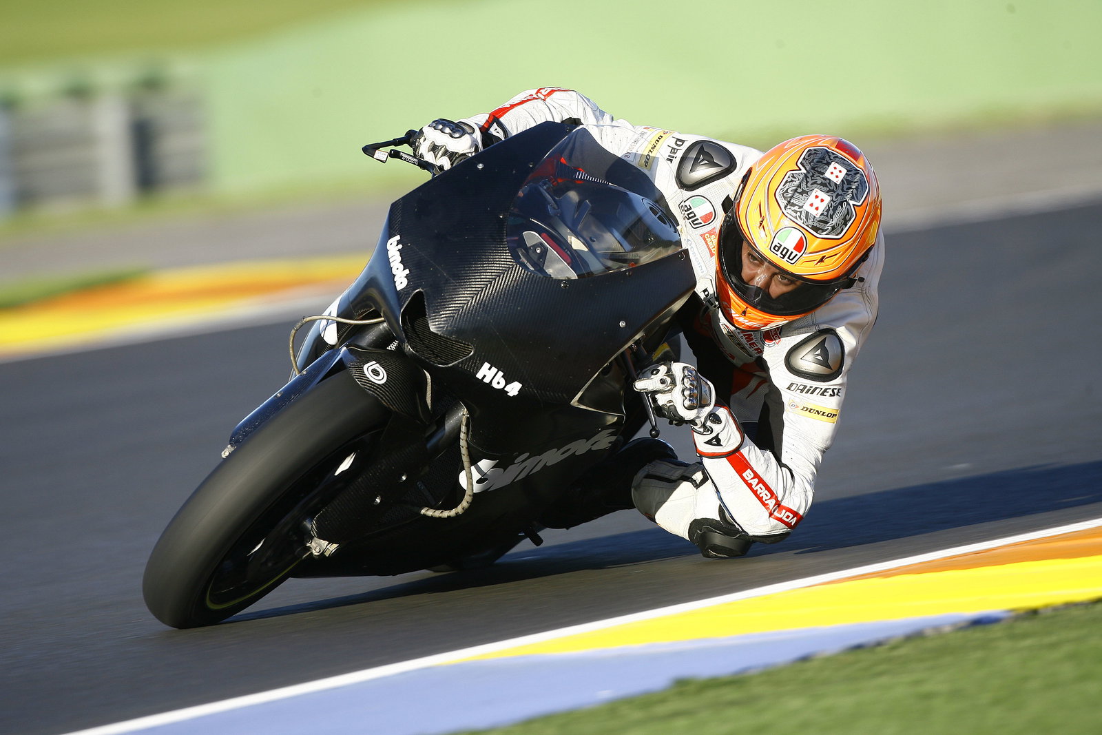 Gino Rea, Moto2 test,12th November 2012 Valencia