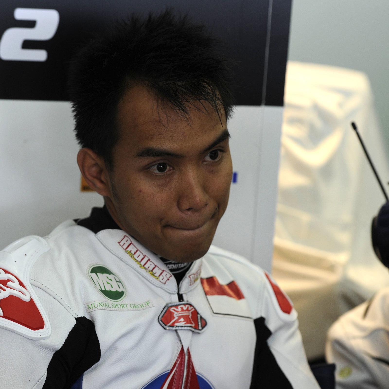 Tata Pradita, Valencia Moto2 Test 2012