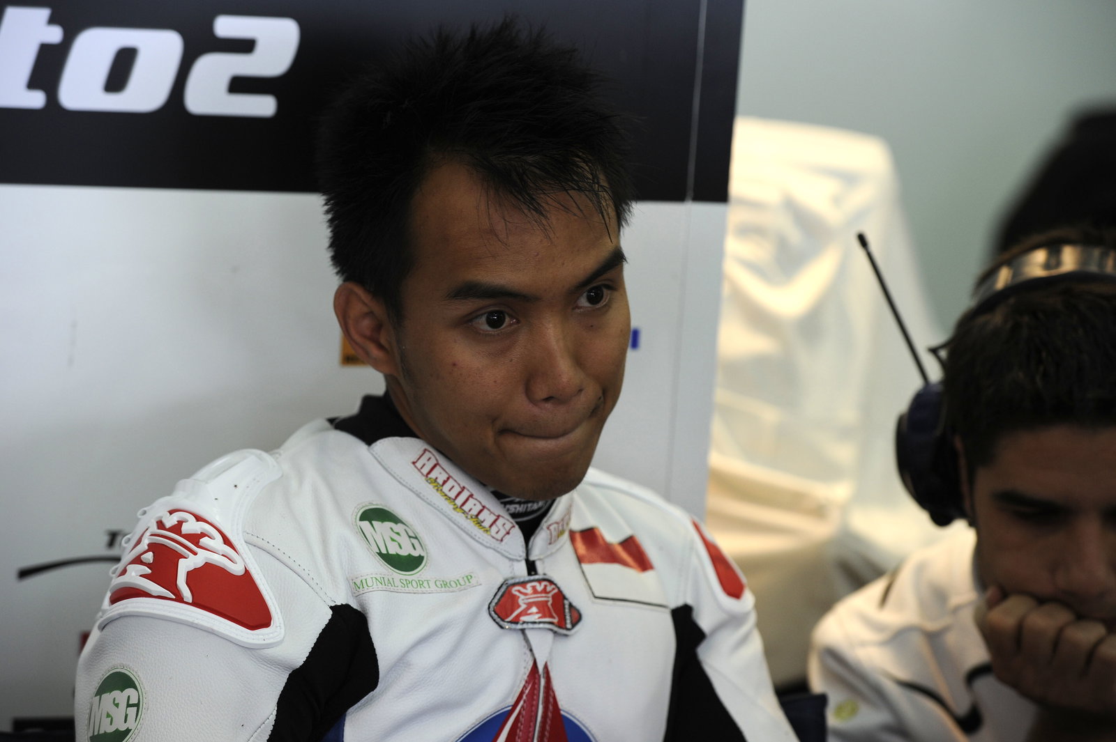 Tata Pradita, Valencia Moto2 Test 2012