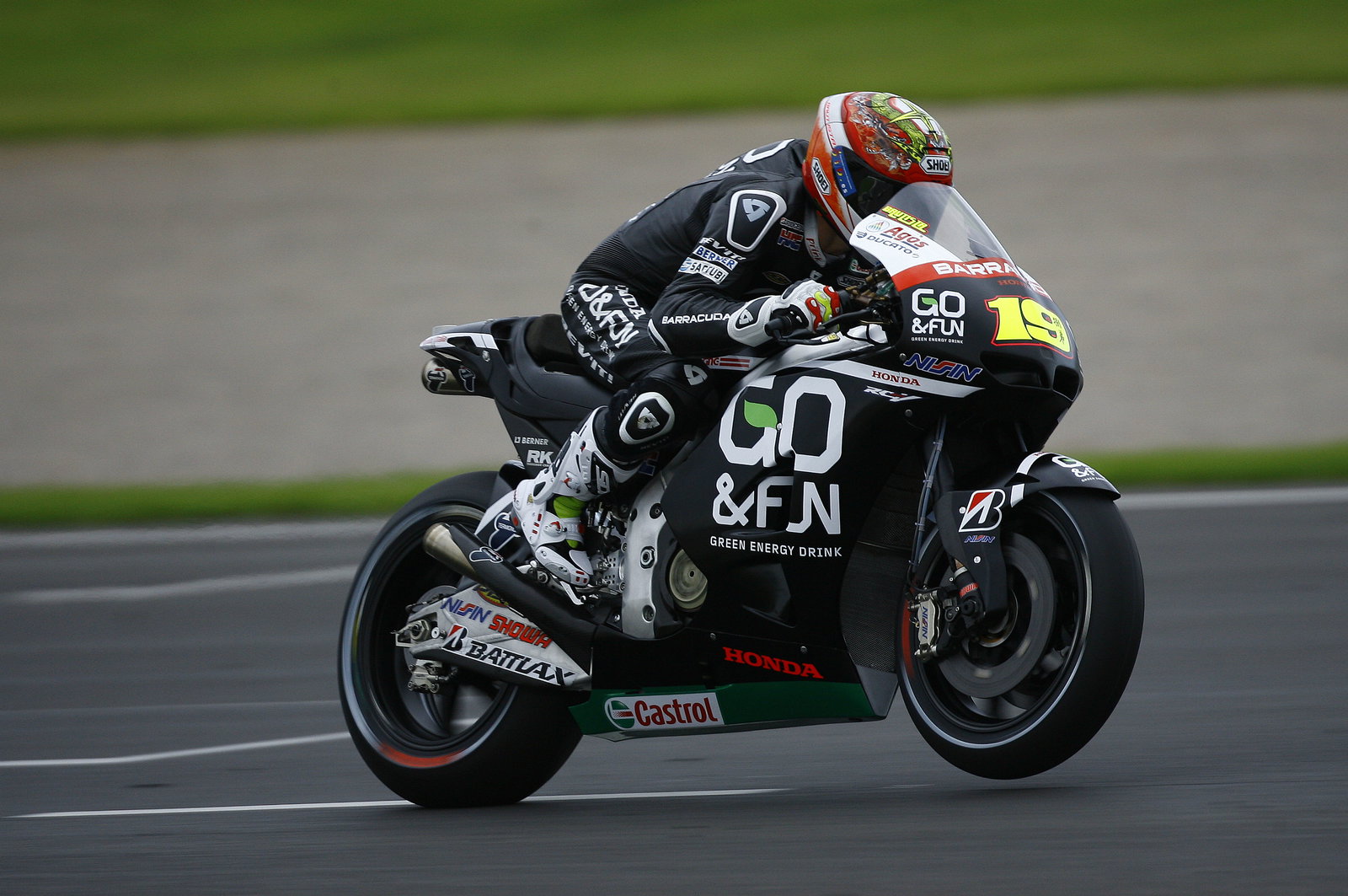 Bautista, Valencia MotoGP test, November 2012