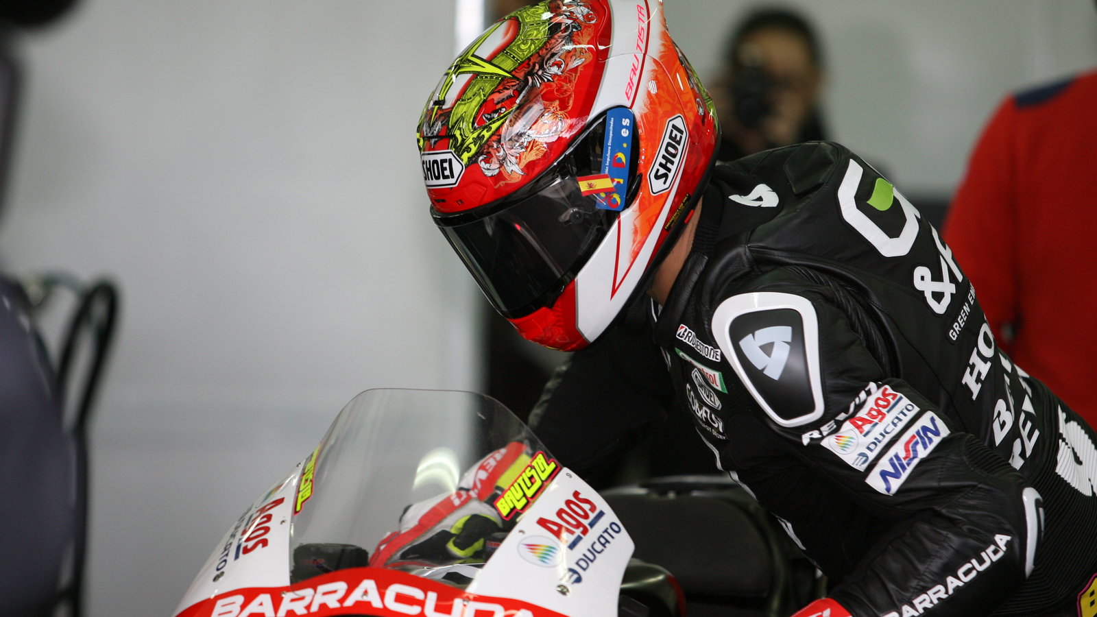 Bautista, Valencia MotoGP Test 2012