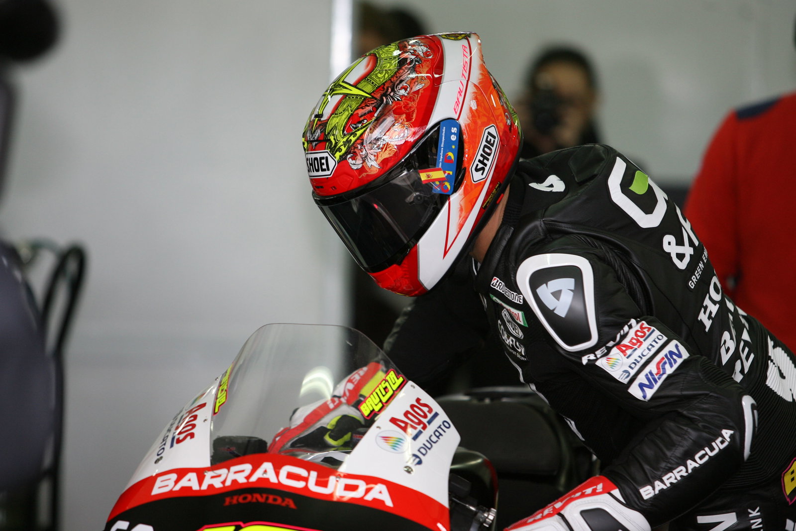Bautista, Valencia MotoGP Test 2012