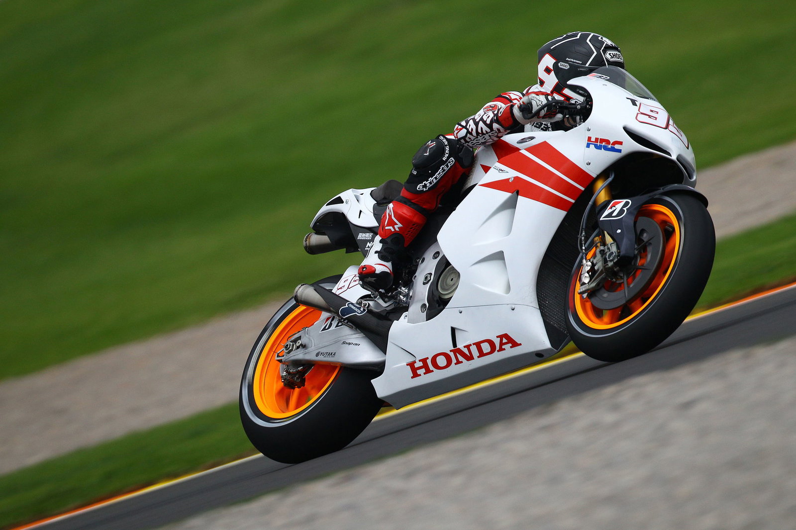 Marquez, Valencia MotoGP test, November 2012