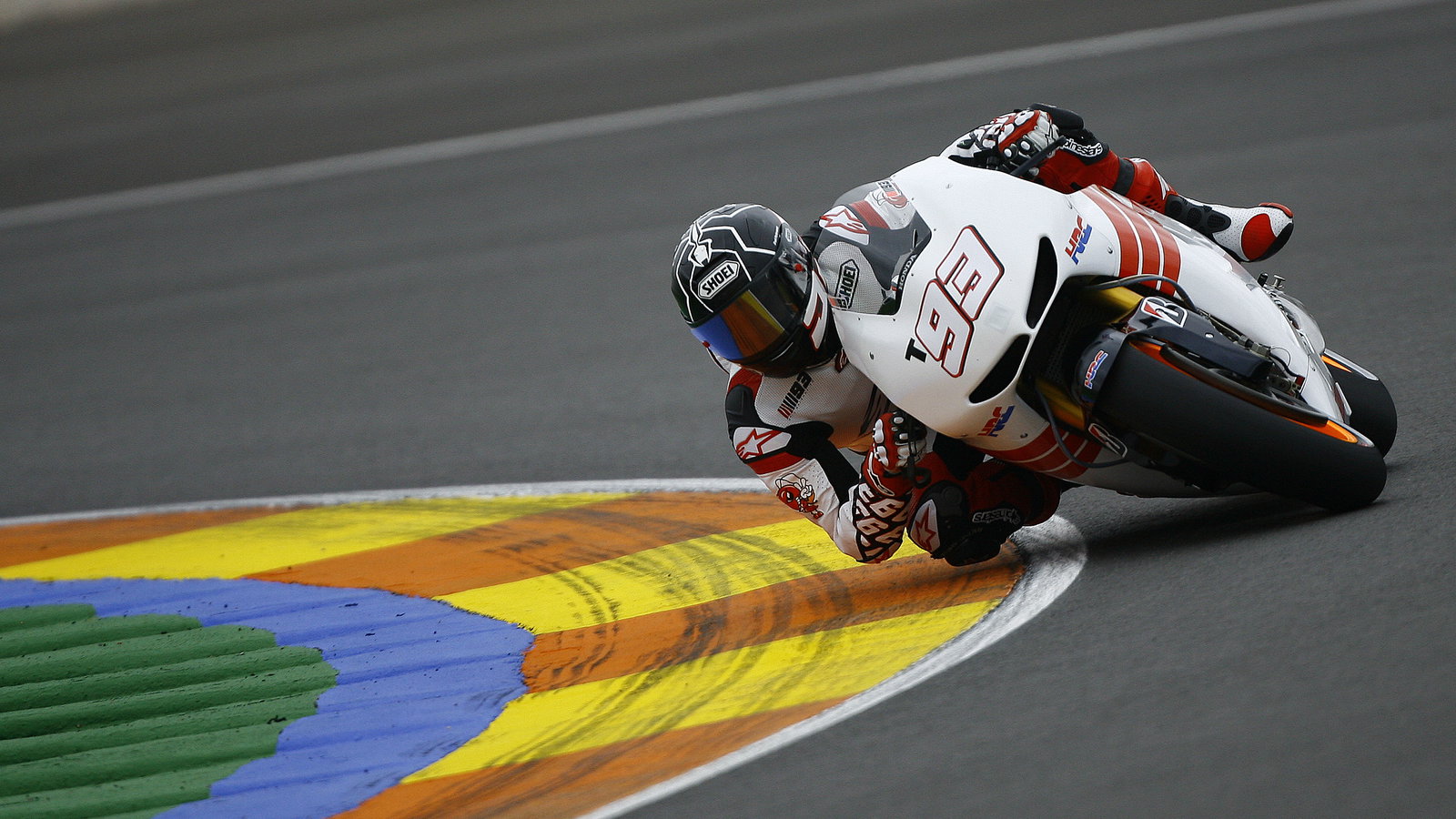 Marquez, Valencia MotoGP test, November 2012
