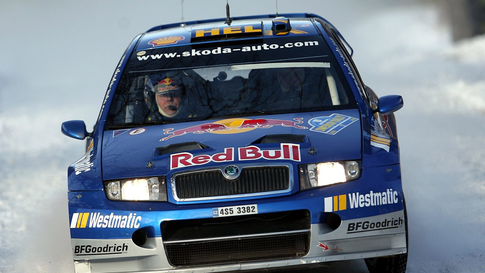 Mattias Ekstrom / Stefan Bergmann - Red Bull Skoda Fabia WRC