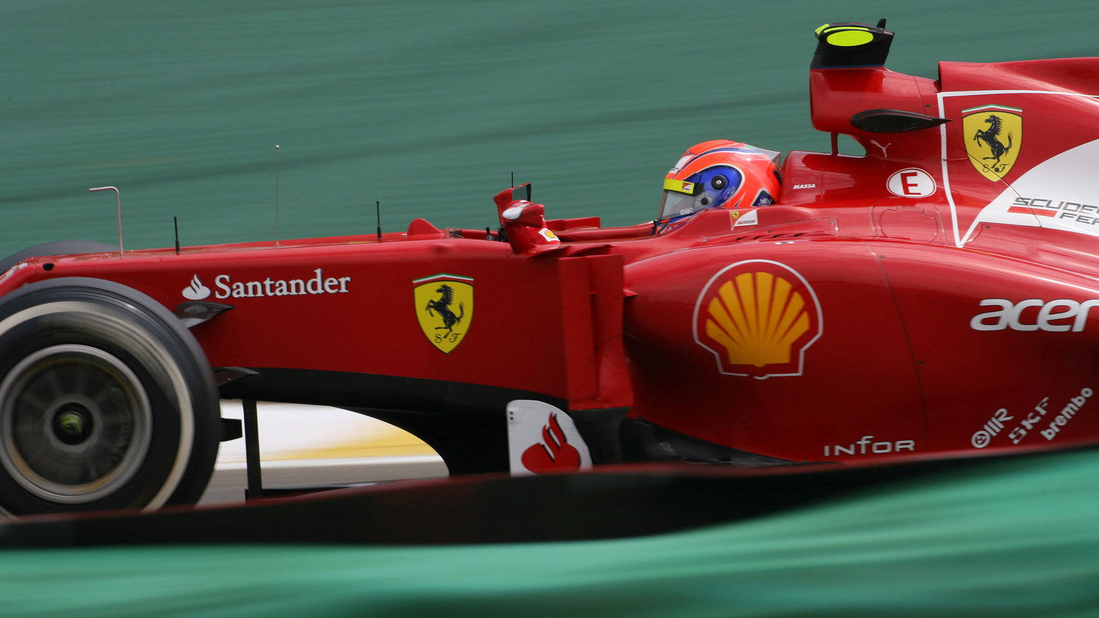 24.11.2012- Qualifying, Felipe Massa (BRA) Scuderia Ferrari F2012