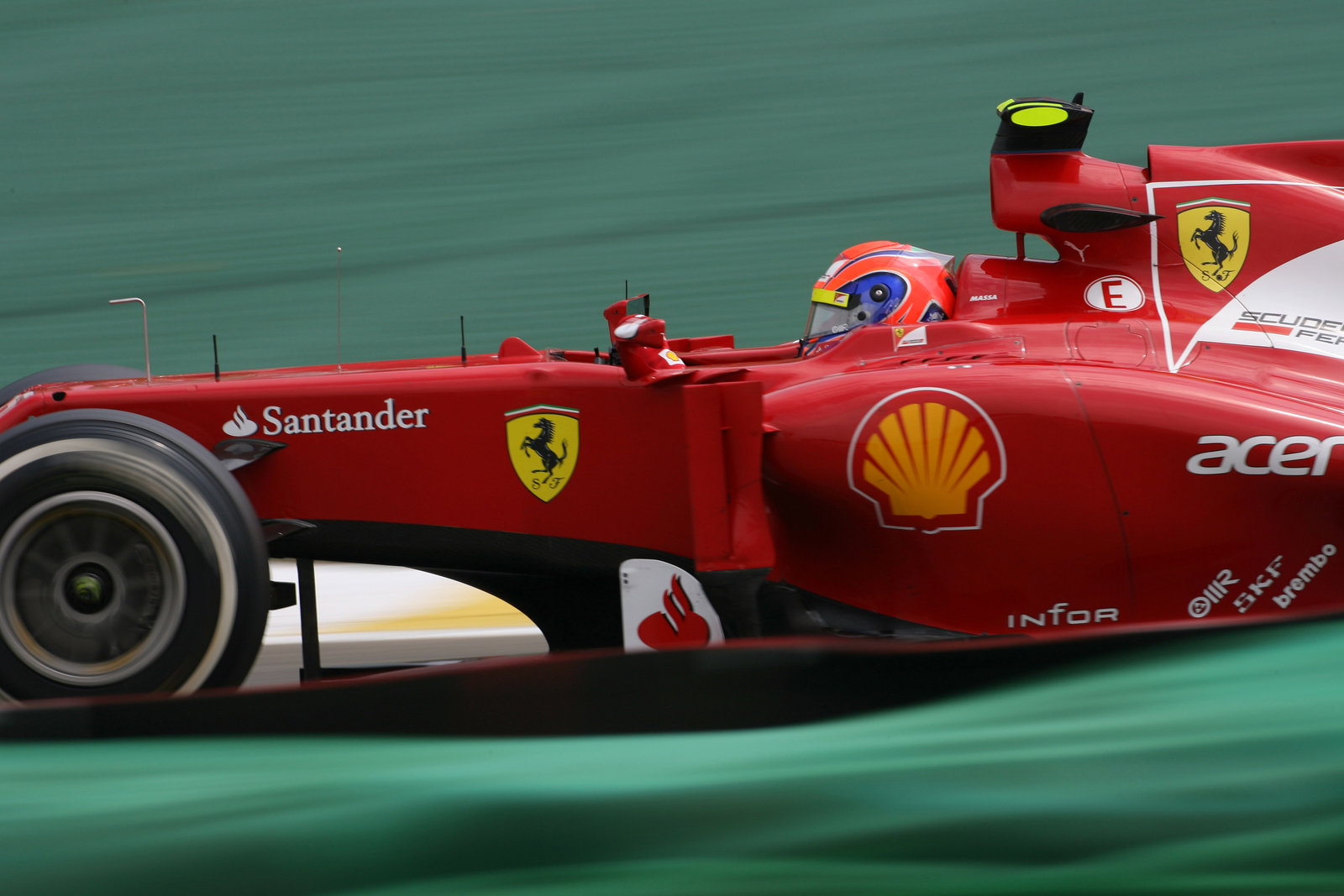 24.11.2012- Qualifying, Felipe Massa (BRA) Scuderia Ferrari F2012