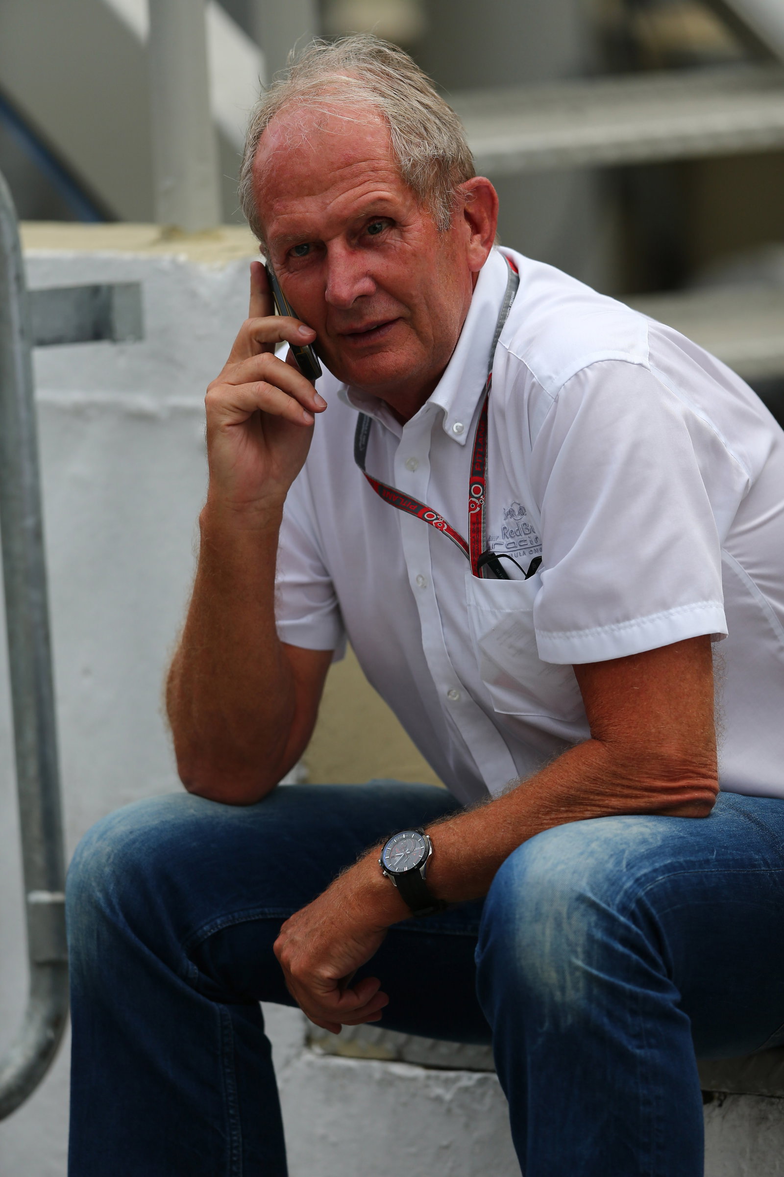 24.11.2012- Qualifying, Helmut Marko (AUT), Red Bull Racing, Red Bull Advisor