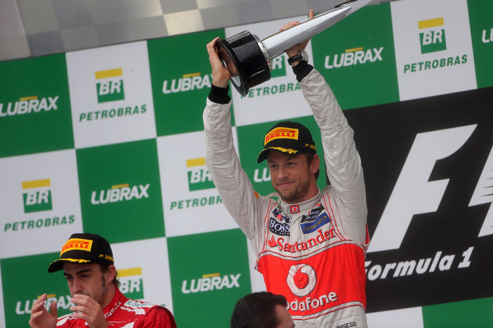 25.11.2012- Race, Jenson Button (GBR) McLaren Mercedes MP4-27 race winner