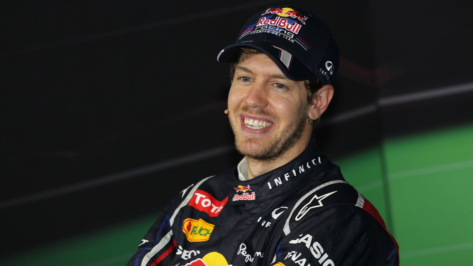 25.11.2012- Race, Press conference, Sebastian Vettel (GER) Red Bull Racing RB8