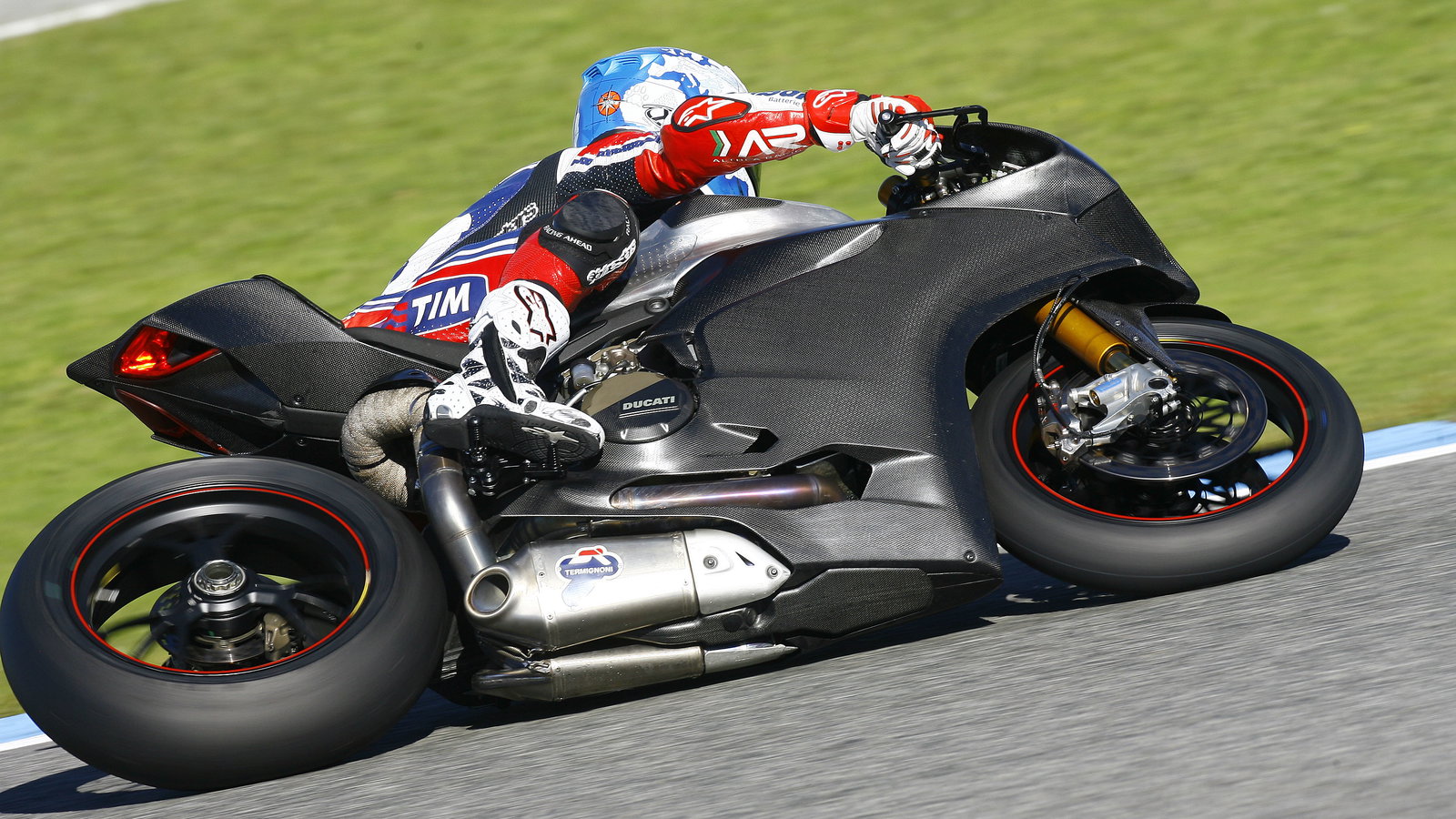 Checa, Jerez tests November 2012