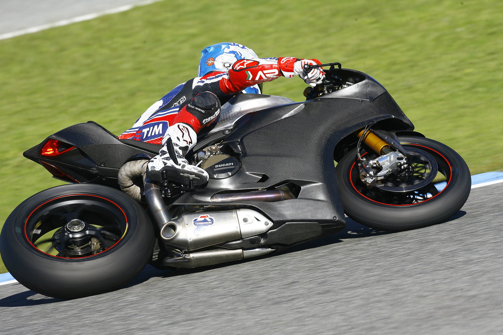 Checa, Jerez tests November 2012