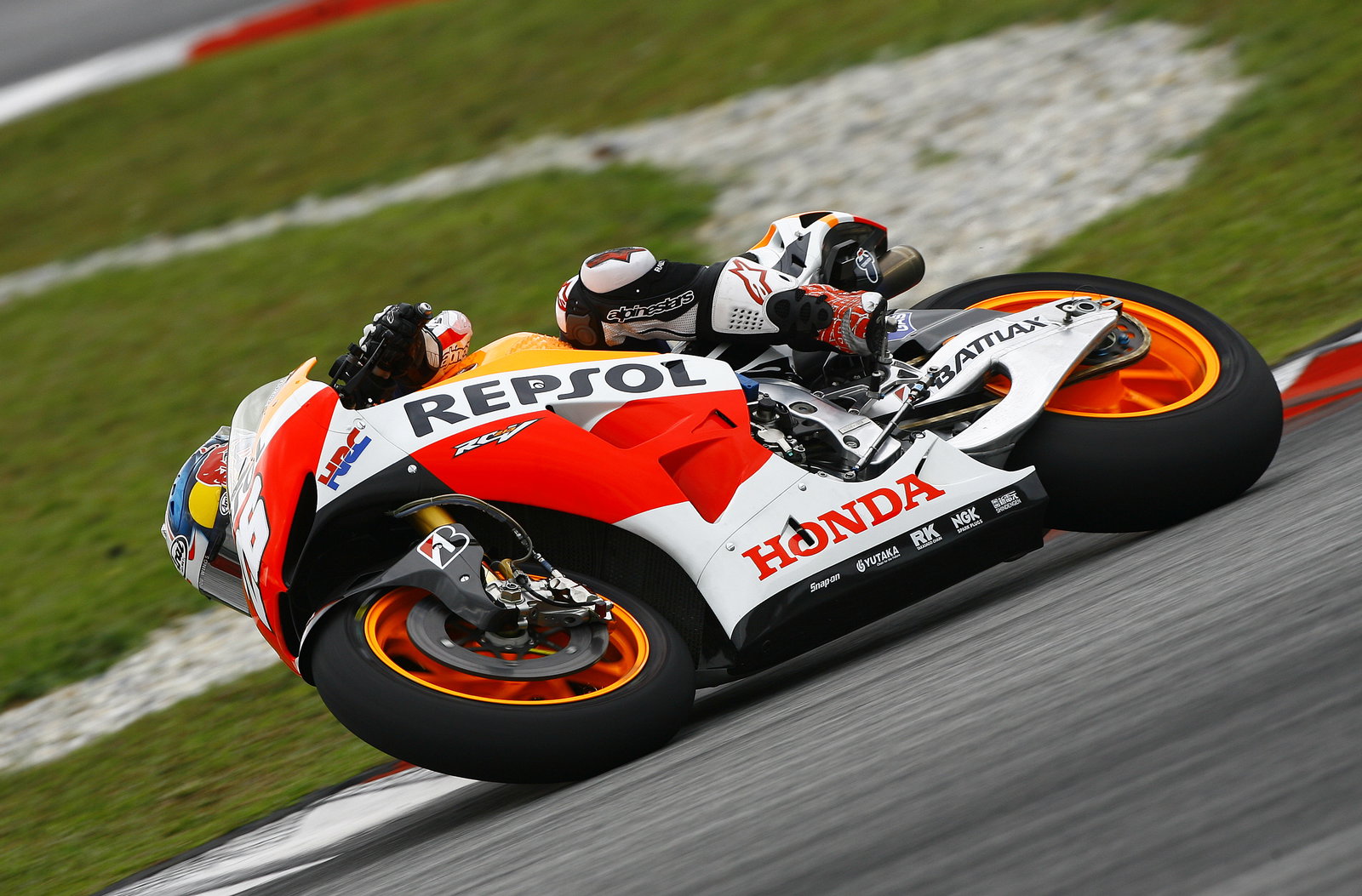 Pedrosa, Sepang 1 tests, February 2013