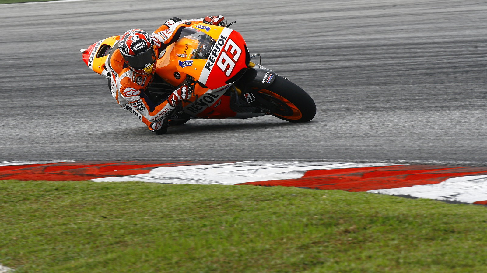 Marquez, Sepang 1 tests, February 2013