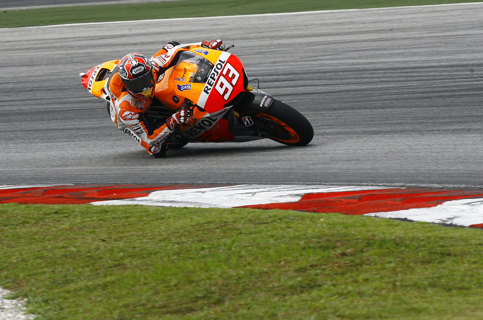 Marquez, Sepang 1 tests, February 2013