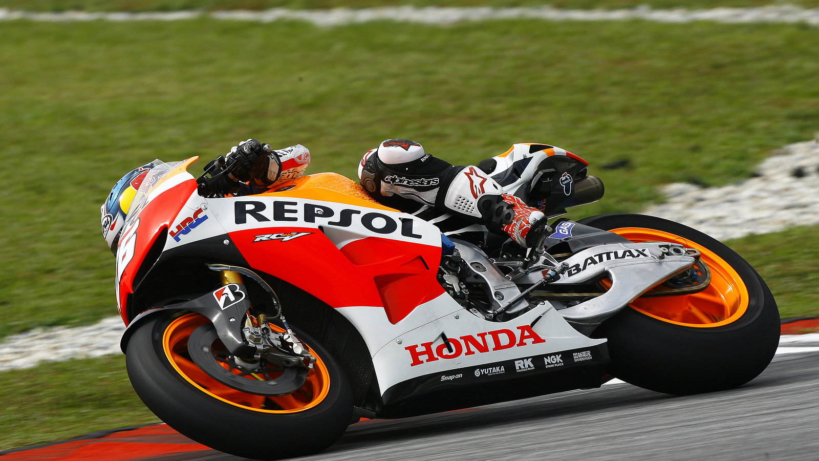 Pedrosa, Sepang 1 tests, February 2013