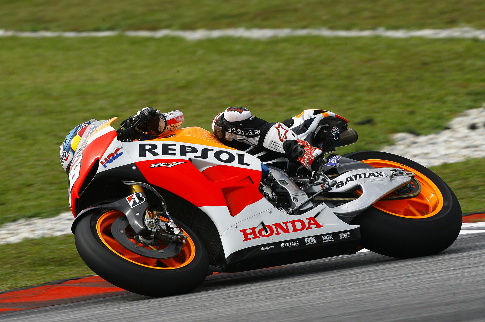 Pedrosa, Sepang 1 tests, February 2013