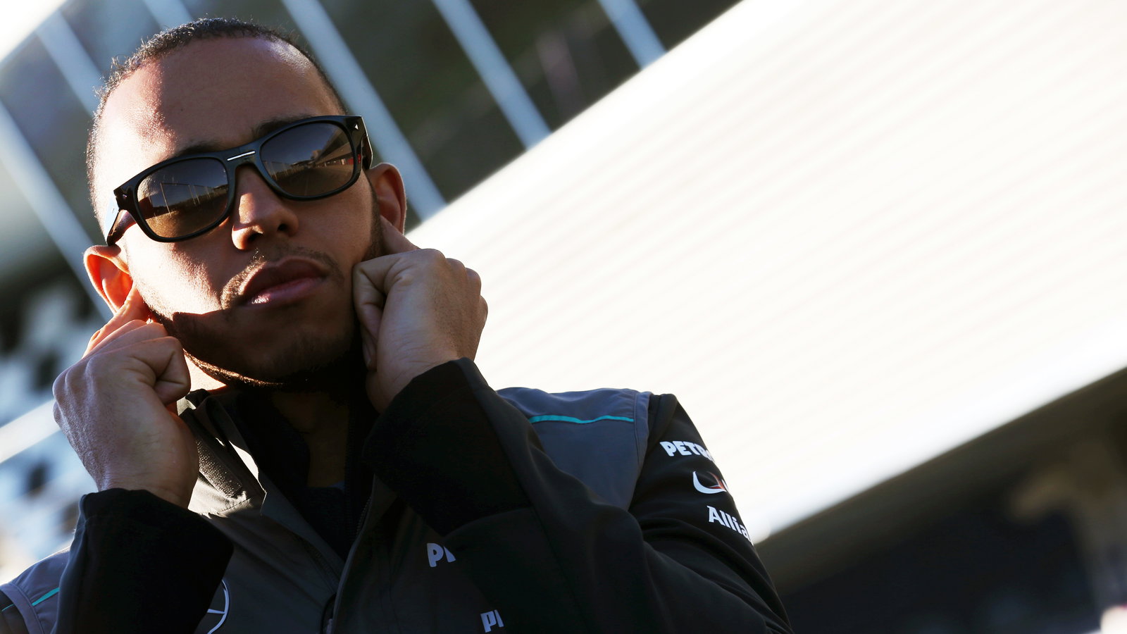 Lewis Hamilton (GBR) Mercedes AMG F1.