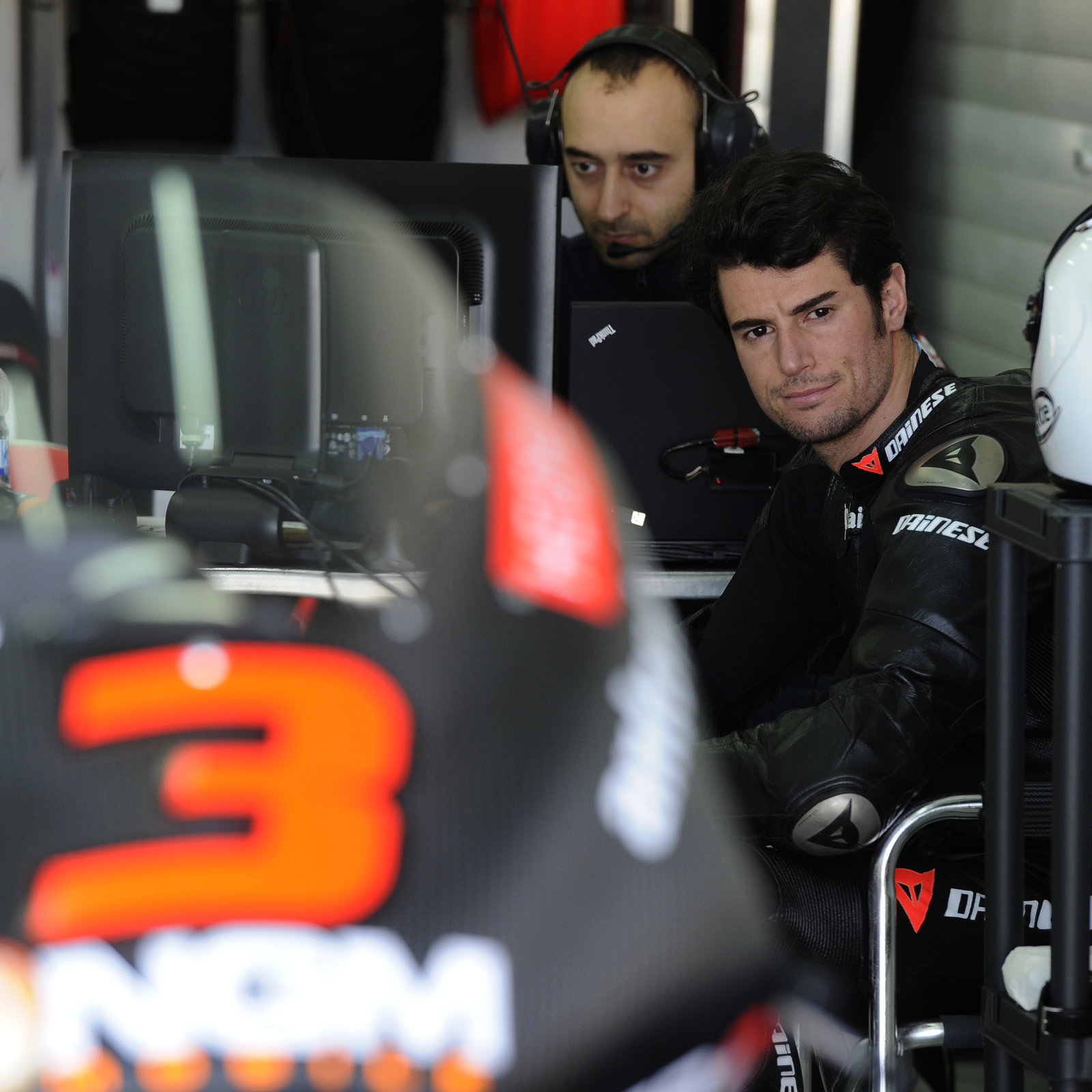 Corsi, Valencia Moto2 Test Jan 2013