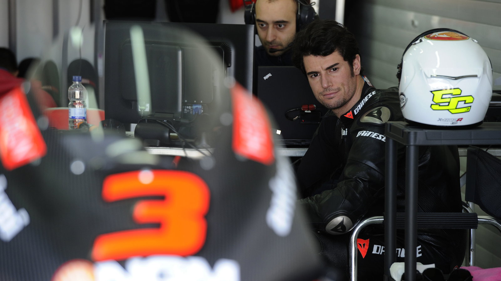 Corsi, Valencia Moto2 Test Jan 2013