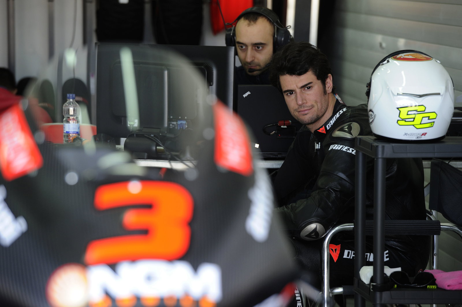 Corsi, Valencia Moto2 Test Jan 2013