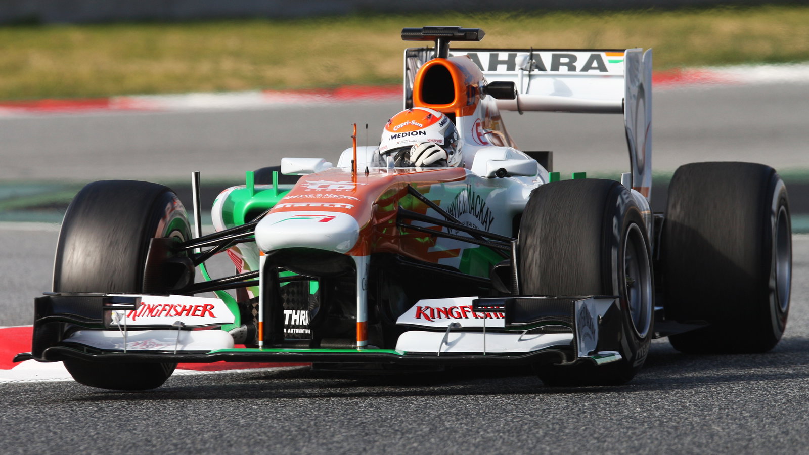 Adrian Sutil (GER) Sahara Force India VJM06.02.03.2013.
