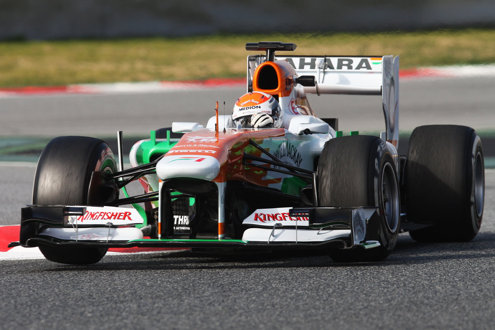 Adrian Sutil (GER) Sahara Force India VJM06.02.03.2013.