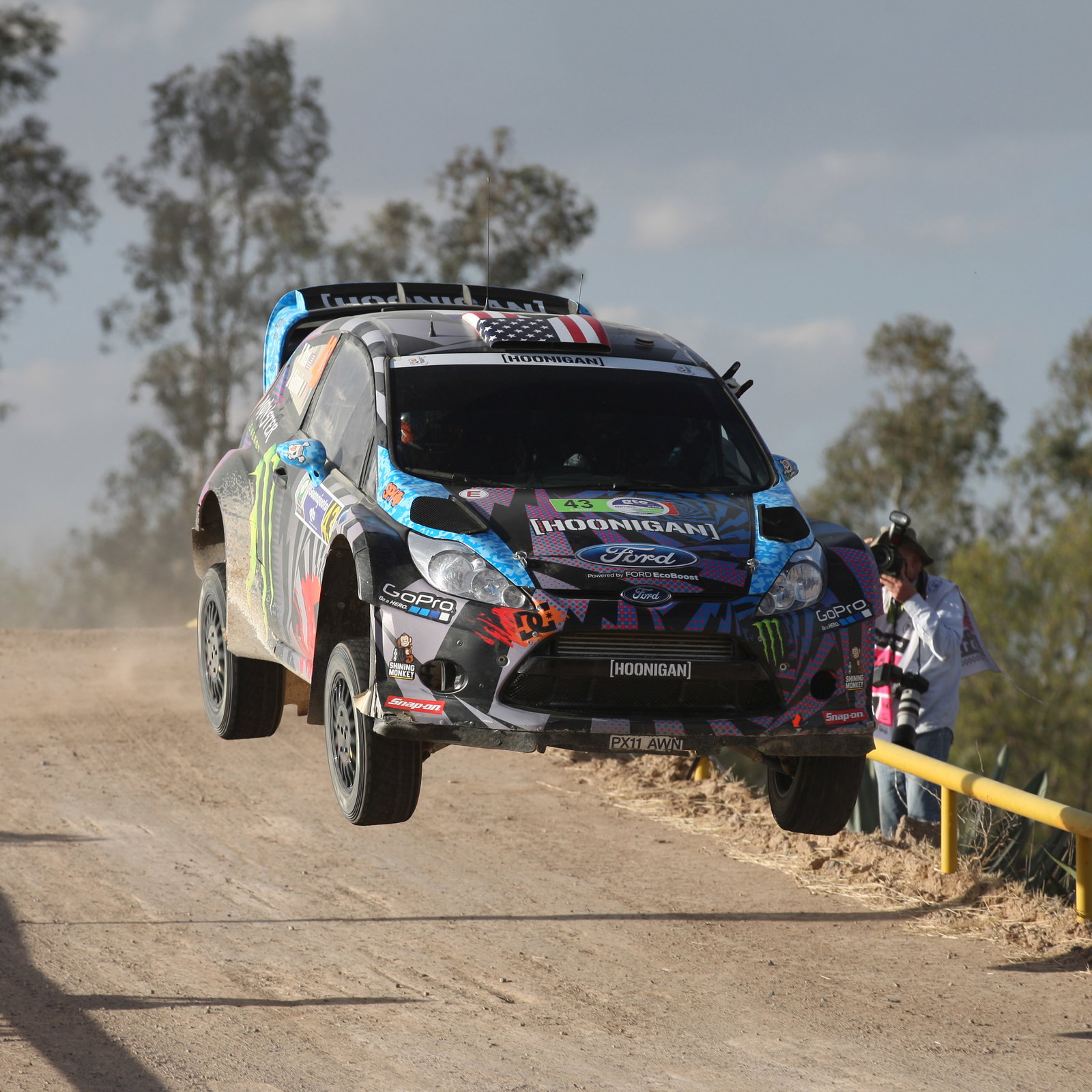 Ken Block (USA) Alex Gelsomino (USA), Ford Fiesta WRC, Monster World Rally Team