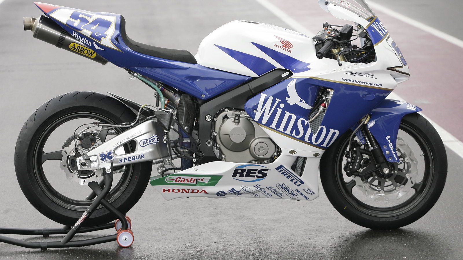 Sofuoglu`s Winston Ten Kate Honda CBR600RR, WSS Qatar, 2006