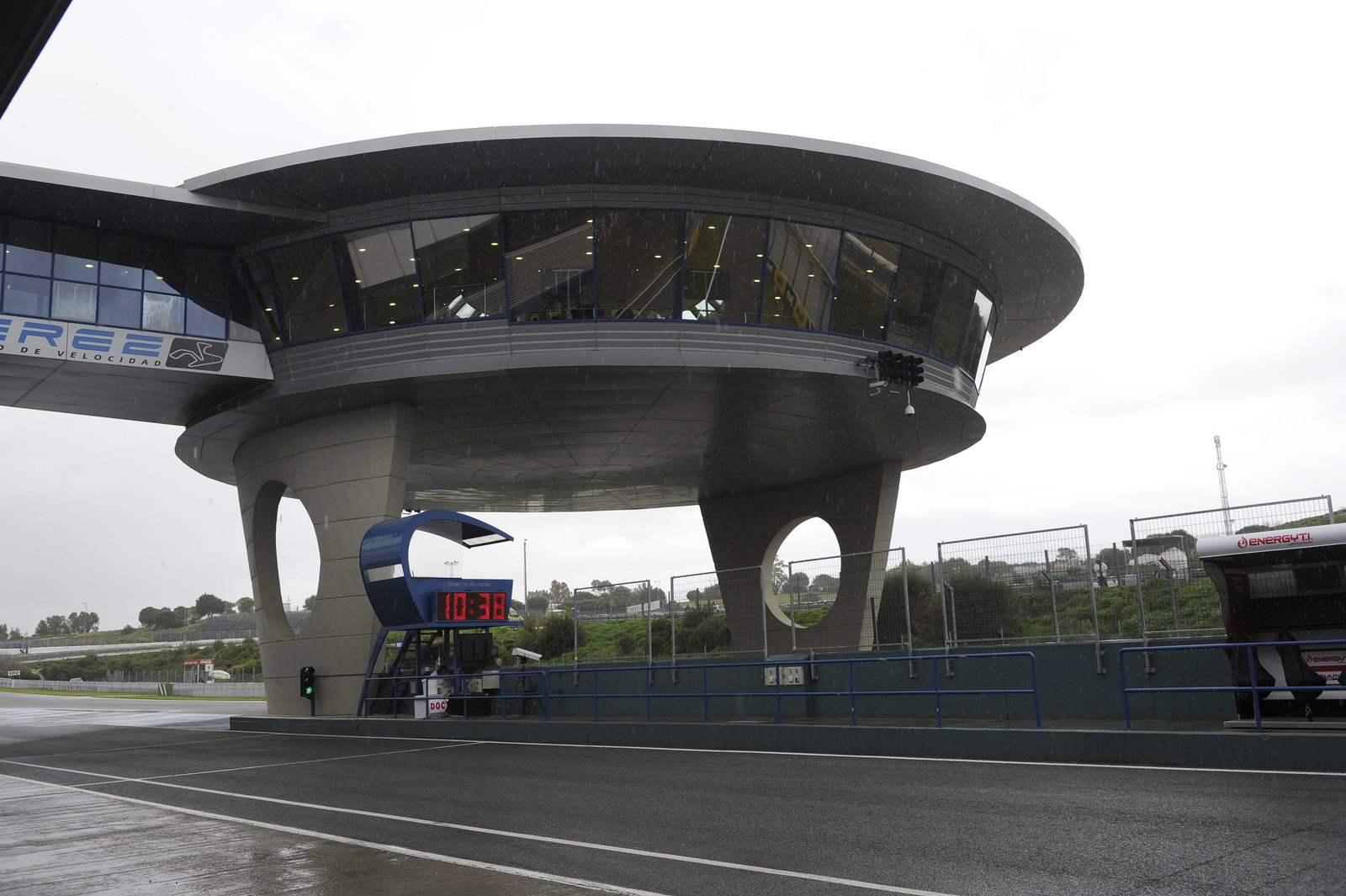 Circuit, Rain, Jerez MotoGP Test March 2013