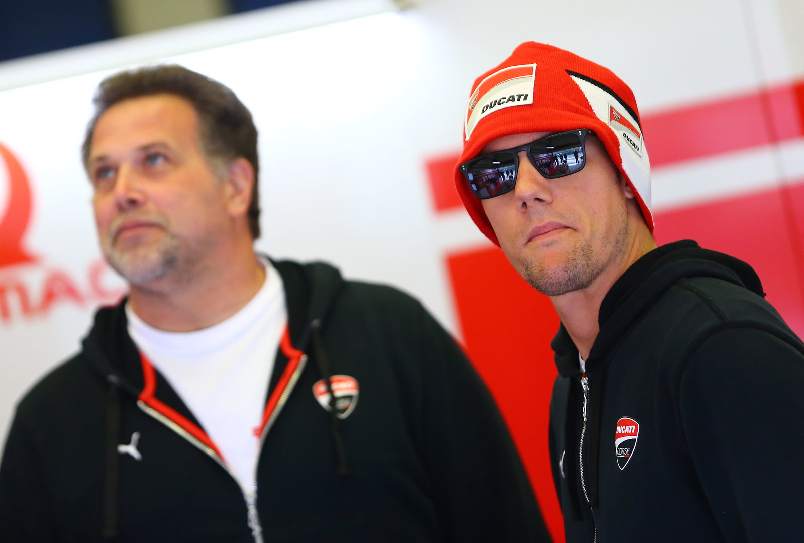 Tom Houseworth and Spies, Jerez MotoGP tests, March 2013