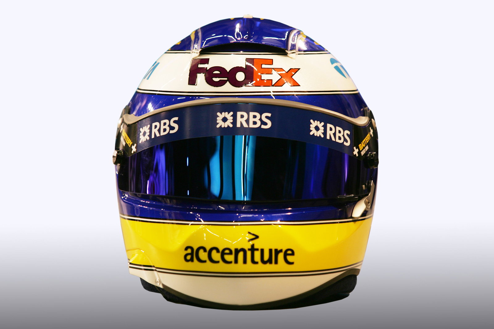 The helmet of Nico Rosberg - Williams