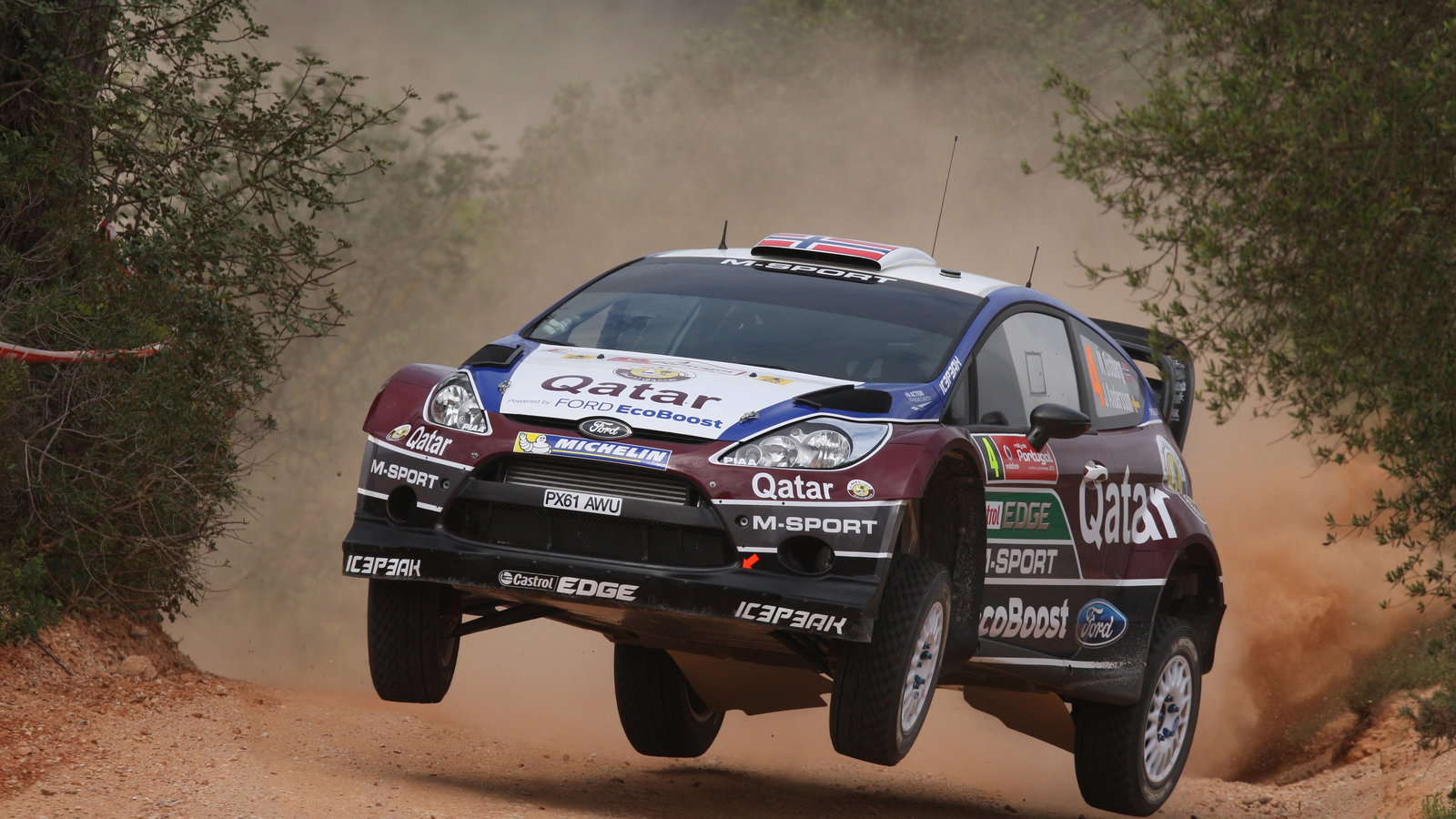 Mads Ostberg (NOR) Jonas Andersson (SUE), Ford Fiesta RS WRC, Qatar M-Sport World Rally Team