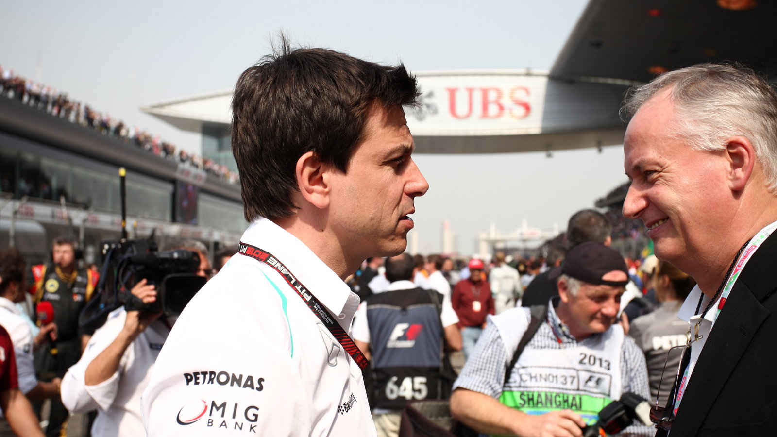14.04.2013- Race, Toto Wolff (GER) Mercedes AMG F1 Shareholder and Executive Director