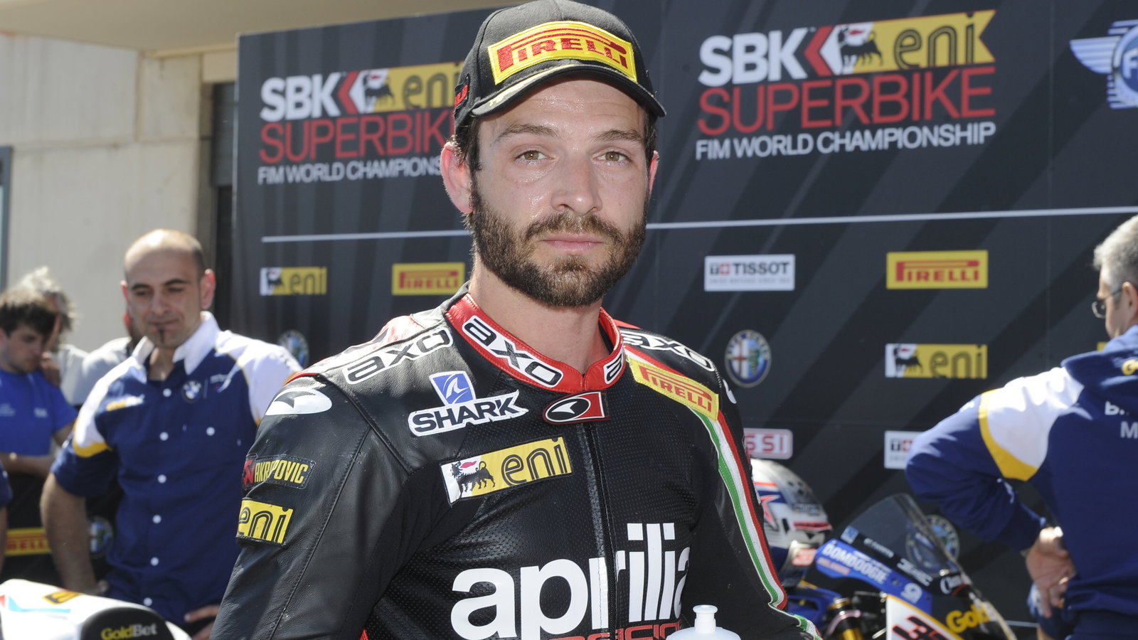 Guintoli, Aragon WSBK Race 1 2013