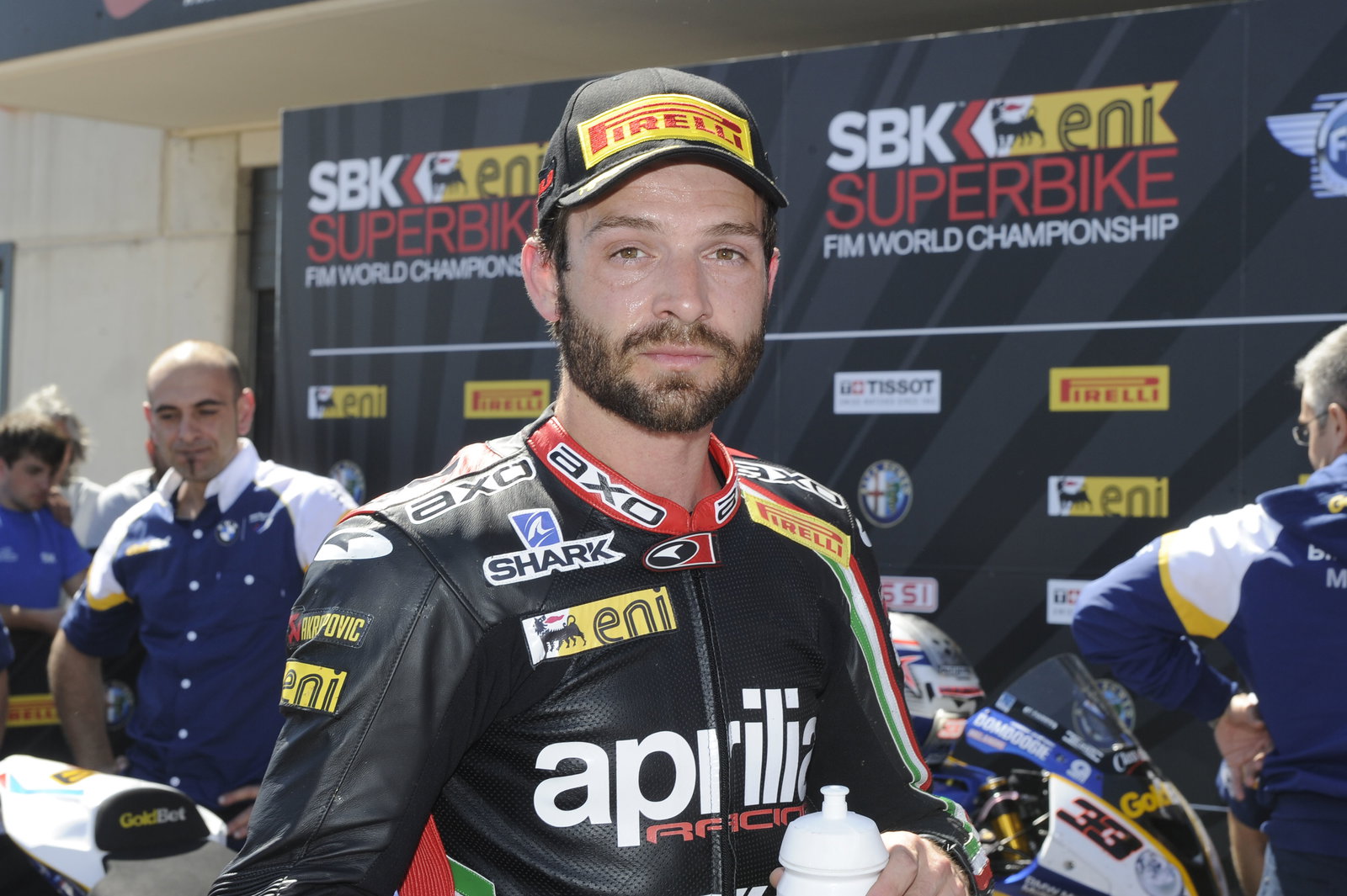 Guintoli, Aragon WSBK Race 1 2013