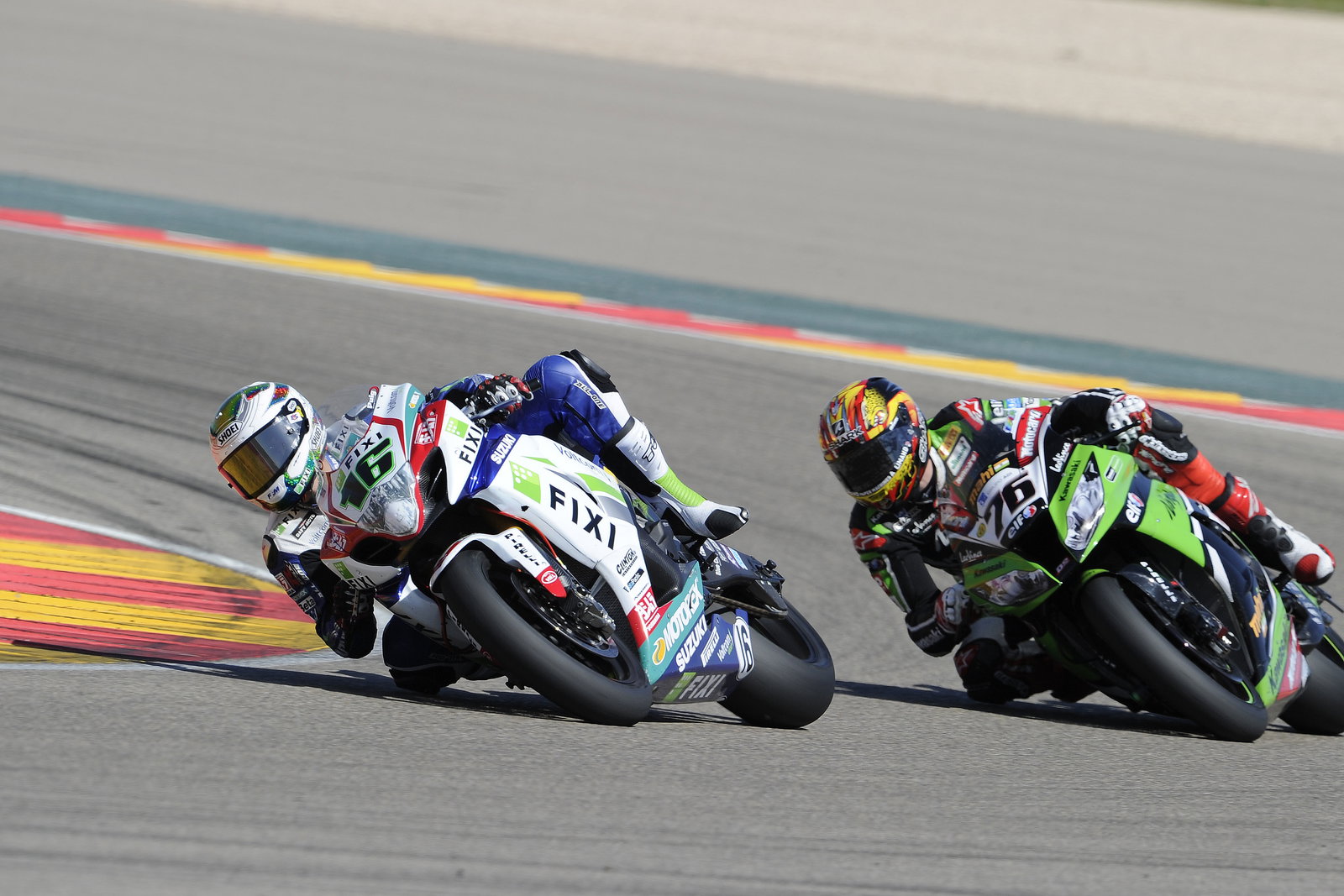 Cluzel, Aragon WSBK Race 2 2013