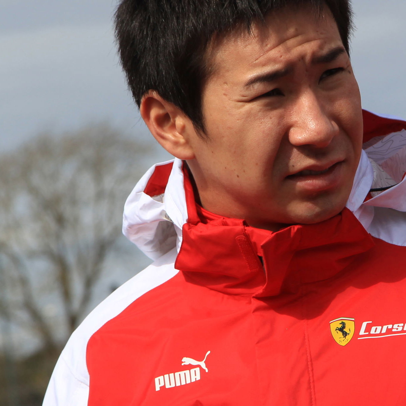Kamui Kobayashi AF Corse Ferrari 458 Italia
