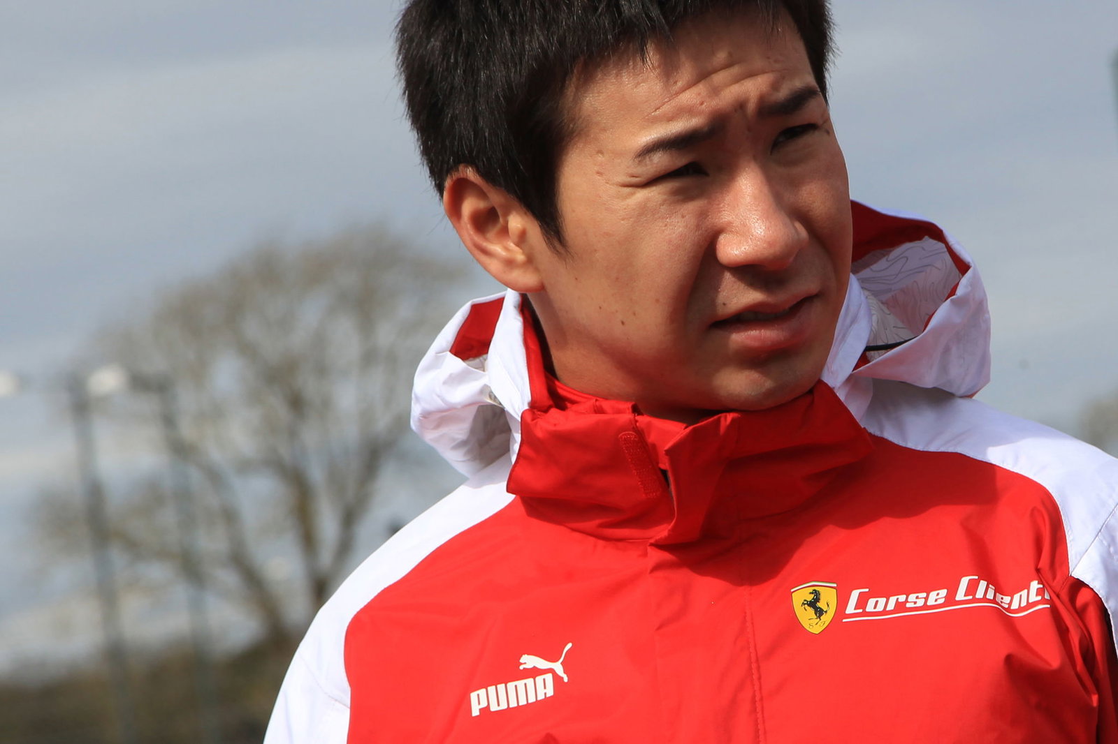 Kamui Kobayashi AF Corse Ferrari 458 Italia