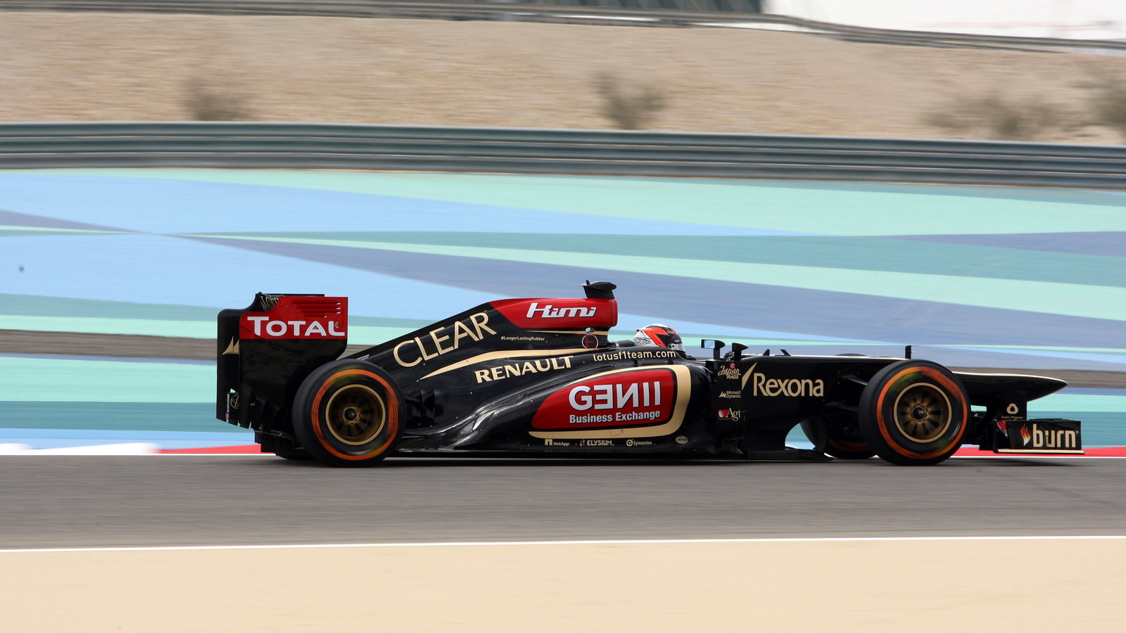 19.04.2013- Free Practice 1, Kimi Raikkonen (FIN) Lotus F1 Team E21