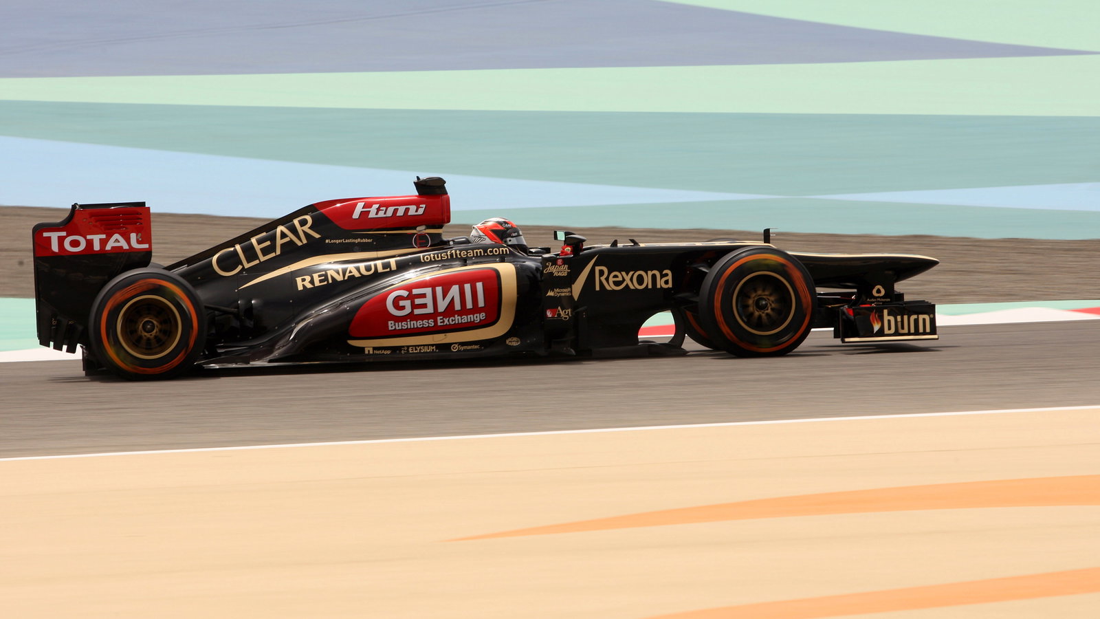 19.04.2013- Free Practice 1, Kimi Raikkonen (FIN) Lotus F1 Team E21