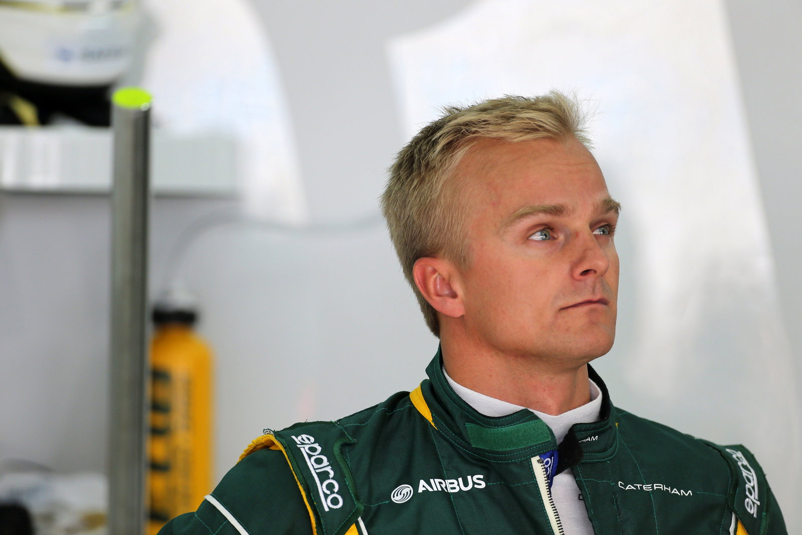 19.04.2013- Free Practice 1, Heikki Kovalainen (FIN) Caterham F1 Team CT03, Test Driver