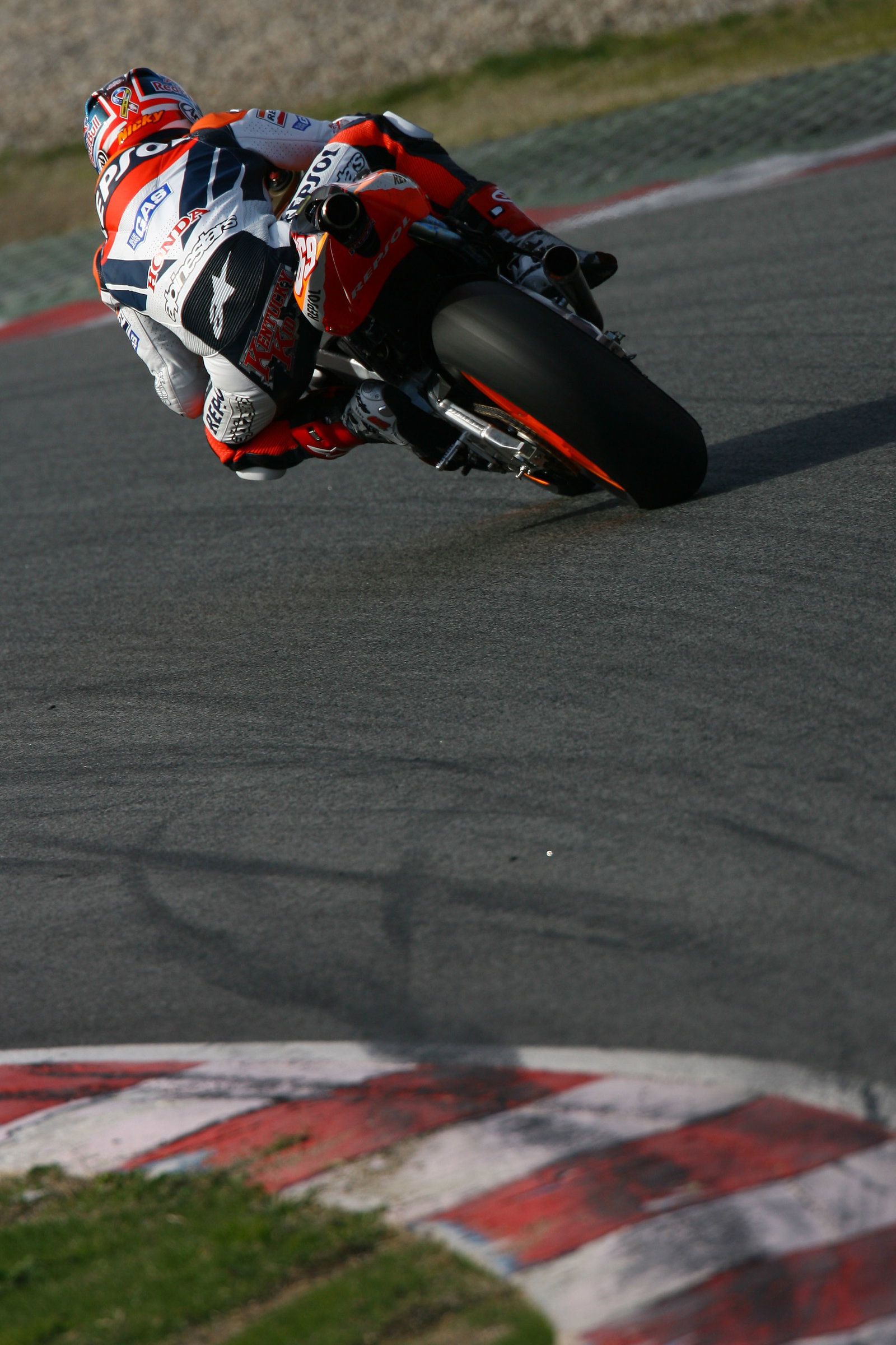 Hayden, Barcelona IRTA MotoGP Test 2006