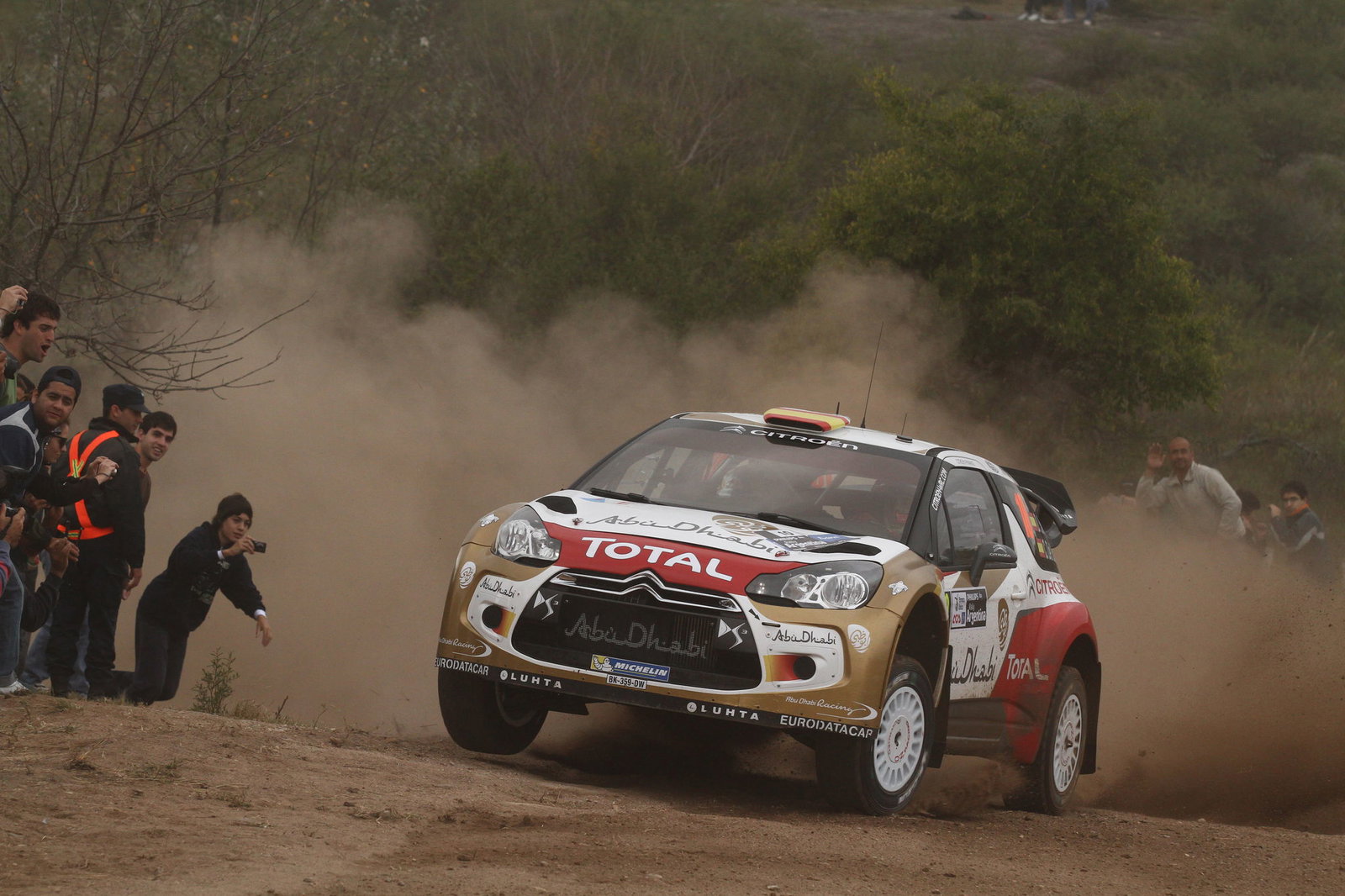 Dani Sordo (ESP) Carlos del Barrio (ESP), Citroen DS3 WRC, Citroën Total Abu Dhabi World Rally Team